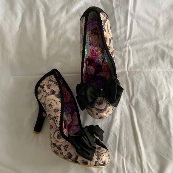 Irregular Choice Shoes - Irregular choice rose patterned hills size 42 new